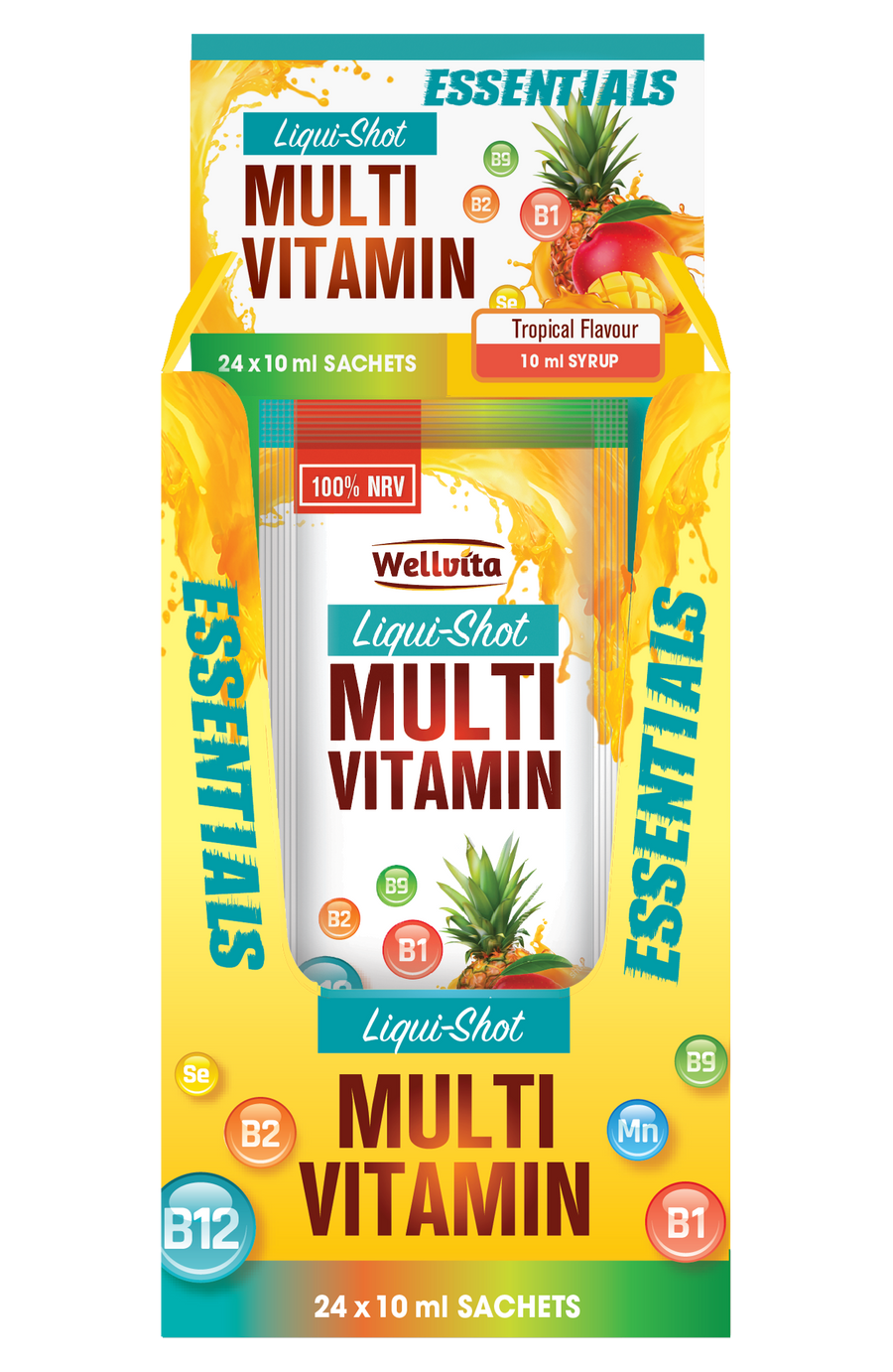Wellvita Multivitamin Liqui-Shot 10ml (sachets)