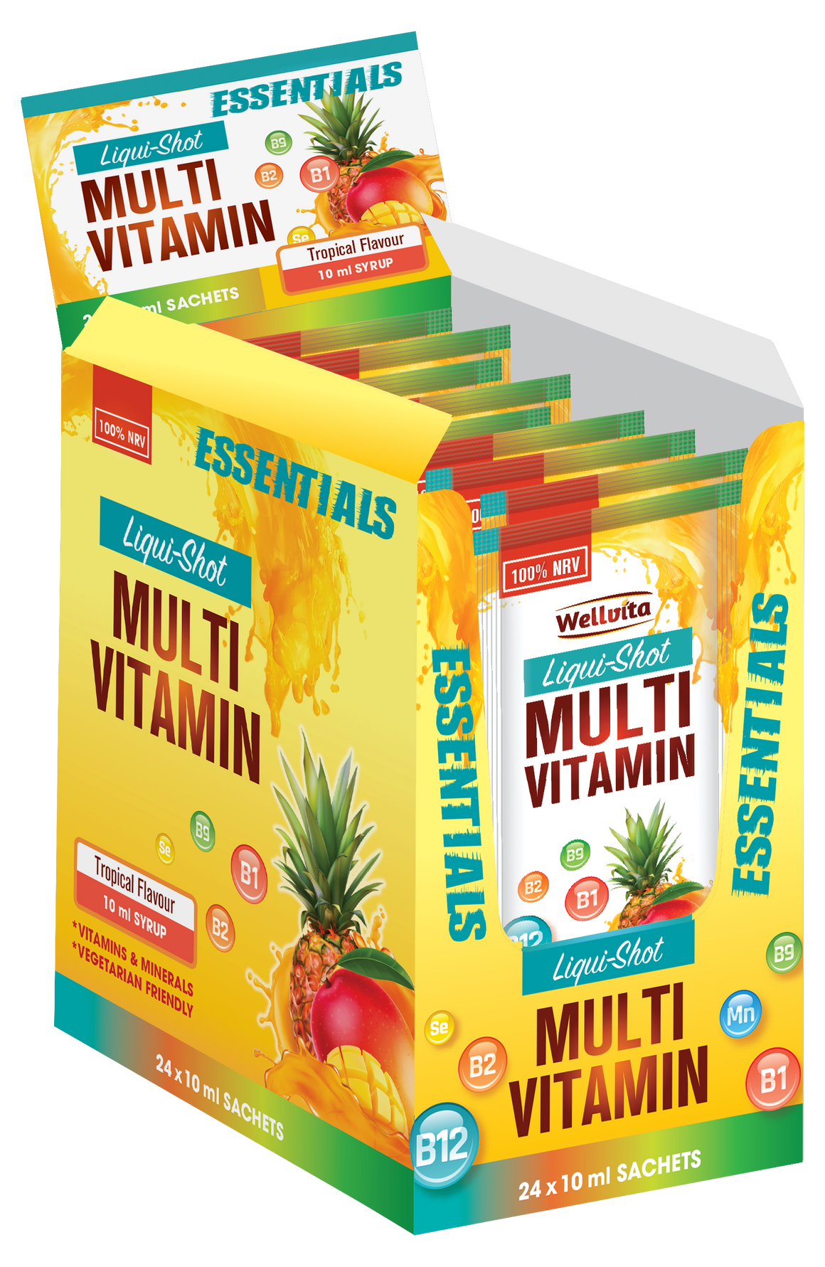 Wellvita Multivitamin Liqui-Shot 10ml (sachets)