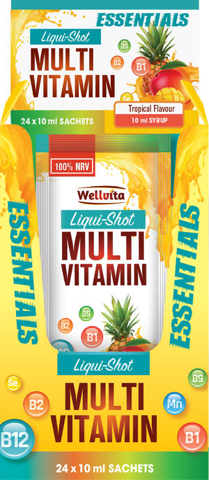 Wellvita Multivitamin Liqui-Shot 10ml (sachets)