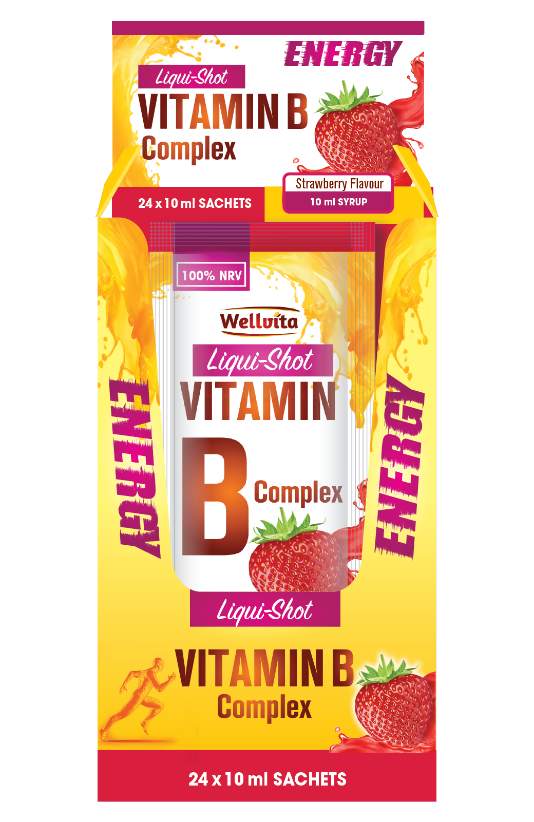 Wellvita Vitamin B Co Liqui-Shot 10ml (sachets)