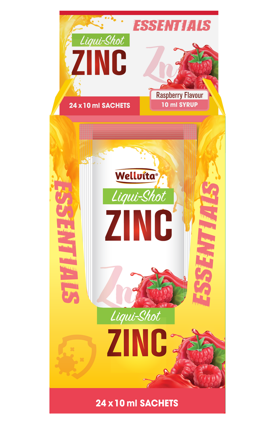 Wellvita Zinc Liqui-Shot 10ml (sachets)