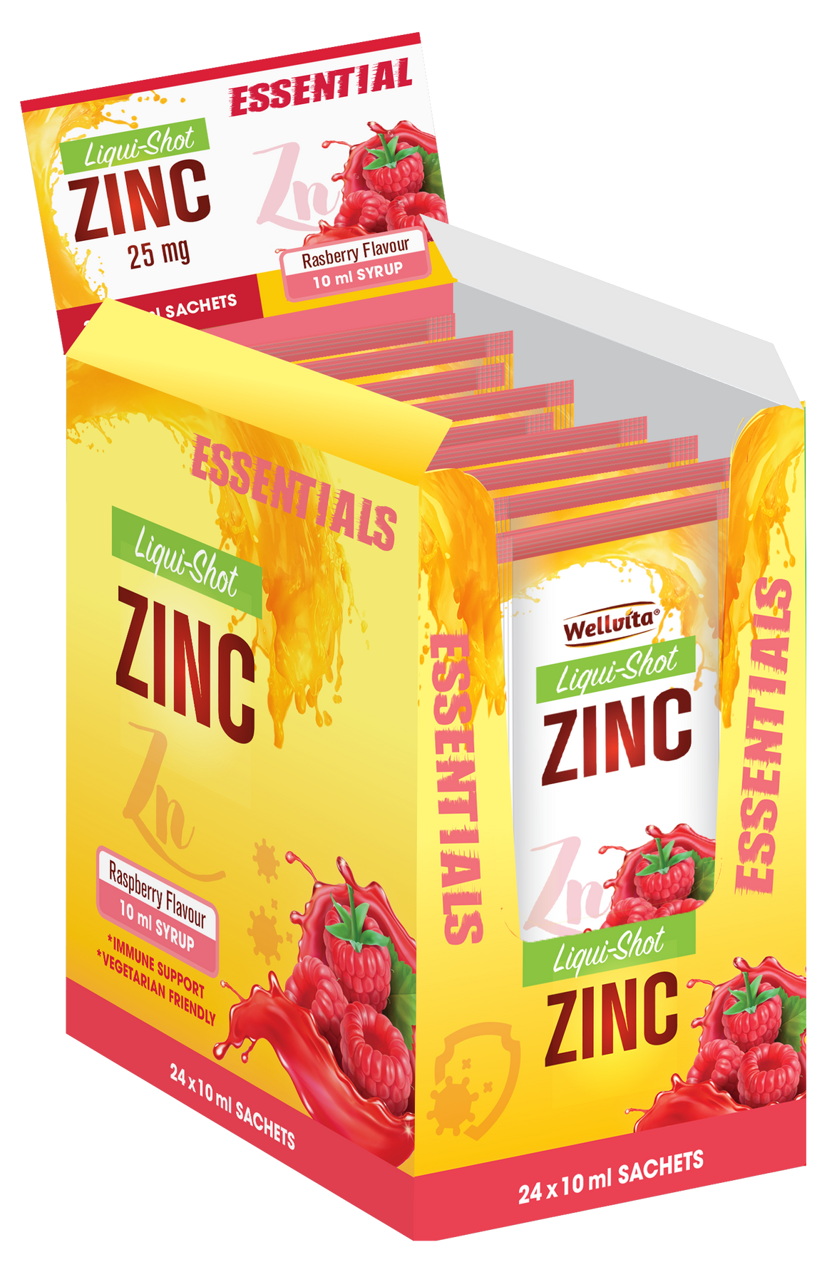 Wellvita Zinc Liqui-Shot 10ml (sachets)