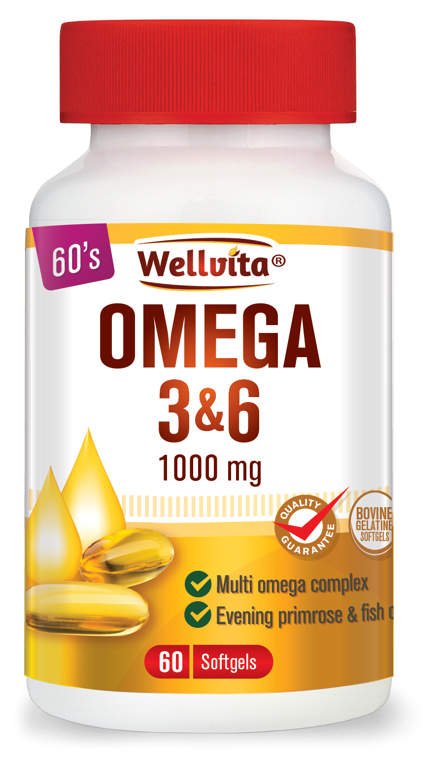 Wellvita Omega 3 & 6