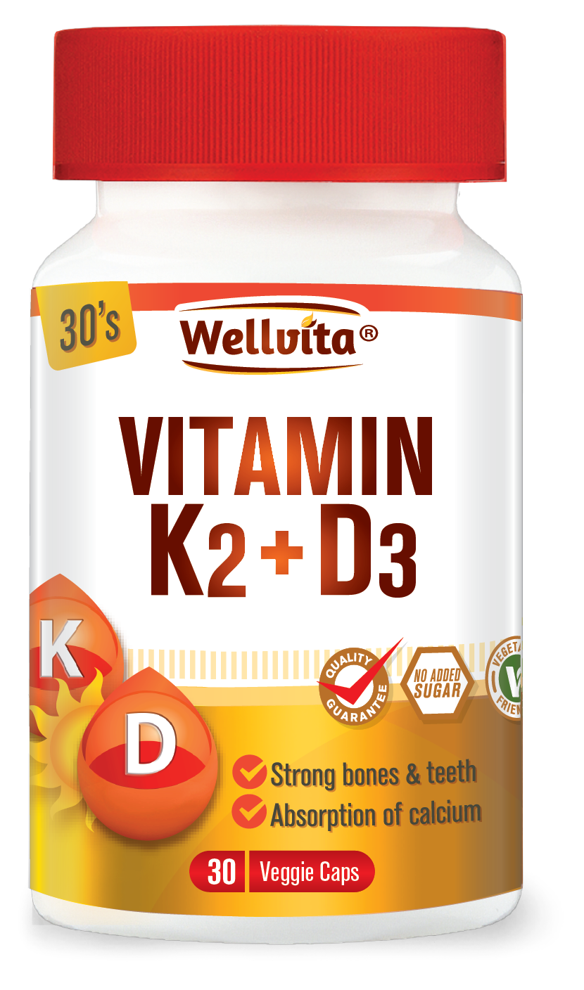 Wellvita Vitamin K2+D3