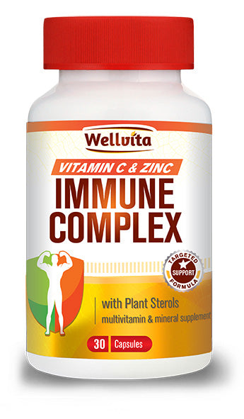 Wellvita Immune Complex with Vitamin C & Zinc