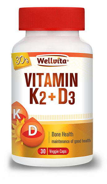 Wellvita Vitamin K2+D3