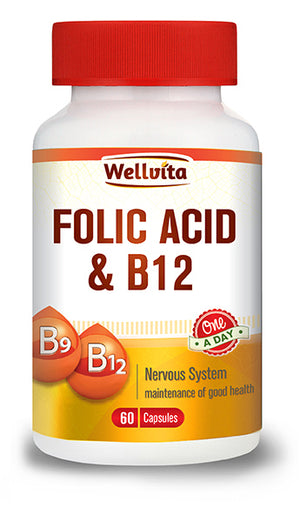 Wellvita Folic Acid & B12