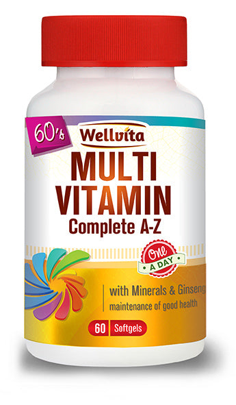 Multivitamin Complete A-Z Supplement-Buy Online in South Africa - Wellvita